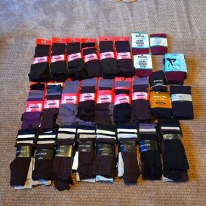 Chinese Laundry and Anne Klein packages of knee highs/trouser socks...